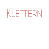 Klettern Schriftzug