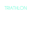 Triathlon lettering