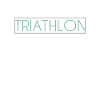 Triathlon lettering