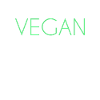 Vegan lettering