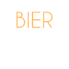 Bier Schriftzug