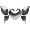 Iron Heart Y2K Ästhetik