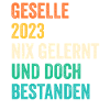 Handwerker Gesellenprüfung 2023 Gesellenbrief Ges