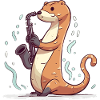 Saxophone Otter