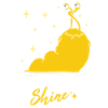 Slime and shine banana slug