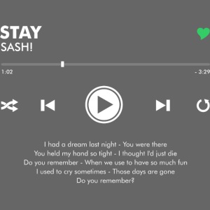 STAY - Play Button & Lyrics