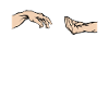 Italian Hand Gesture Creation of Adam Parody