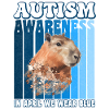 Capybara Autism Awareness