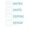Ramen anime gaming replay