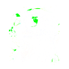 Cool futuristic steampunk meerkat green