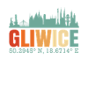 Poland Gliwice Skyline