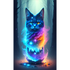 Magical Forest Cat