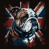 Grumpy English Bulldog