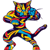 Chat de Kung Fu