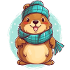 Cozy otter