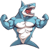 Bodybuilder Shark