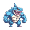 Bodybuilder Shark