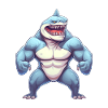 Bodybuilder Shark