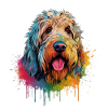 Bunter Otterhund