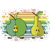 Apple and pear