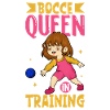 Bocce Queen in Training - Boccia