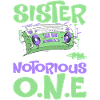 Funny old-school hip-hop sister