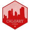 Calgary Skyline Red Badge