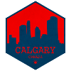 Calgary Skyline Canada – Urban Emblem Design