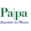 Papa Superheld des Monats