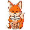 Boba Tea Fuchs Bubble Tea
