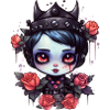 Cute Gothic Queen