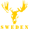 Moose skull Sweden