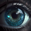 Close-up of Blue Eyes