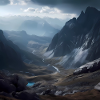 Austrian mountain landscape