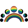 LGBT Moon Phases Moons Rainbows