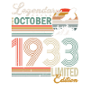October 1933 Birthday Man