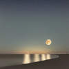 Abend Mond