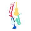 Jazz,Instruments,Trumpet,Guitar,Saxophone