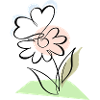 Flowering with butterfly