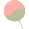Rosé-Mint Cake Pop