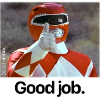 Power Rangers Red Ranger Good Job