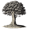 Tree in classic style