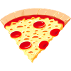 Pizza, ganz simpel.