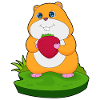 Hamster Strawberry Fruit