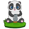 Panda Craftsman Jug