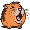Cheerful Capybara / Guinea pig / Hamster – Heart