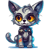 Cyborg kitten