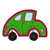 grünes BuckelAuto