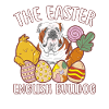 The easter english bulldog