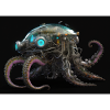 Neon Octopus